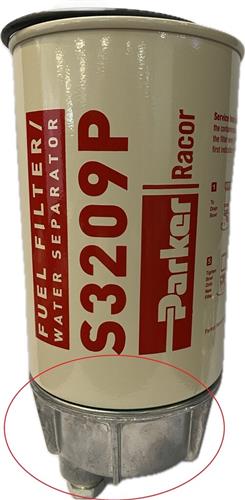 Racor filterelement S3209 voor 1781/metalen kom