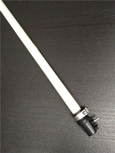 Exalto GRP schroefaskoker L=1200mm met rubber lager as ø40mm