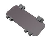 360750009 new st 0 gry 6mm gym spa