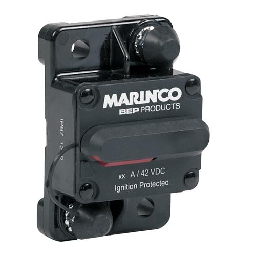 BEP Marine circuit breaker HD 50A switchable reset surface mount