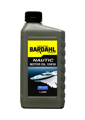 Bardahl motorolie Nautic 15W30 Inboard 4 takt 1ltr