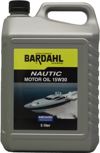 Bardahl motorolie Nautic 15W40 Inboard 4 takt 5ltr