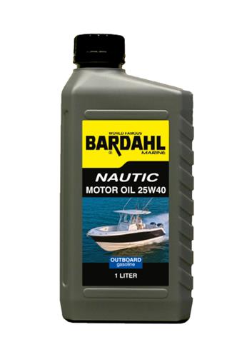 Bardahl motorolie Nautic 25W40 Outboard 4 takt 1ltr