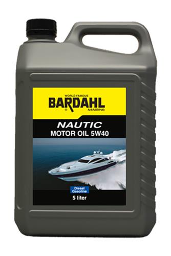 Bardahl motorolie Nautic 5W40 diesel/gasoline 4 takt 5ltr