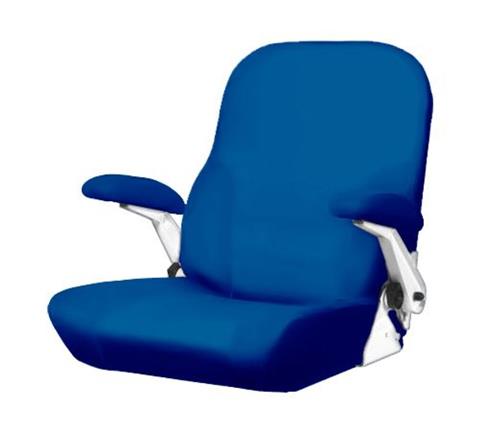 Pörtner stuurstoel Varius H Delfts blauw