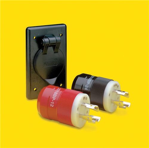 Marinco bass plugs & receptacle pack