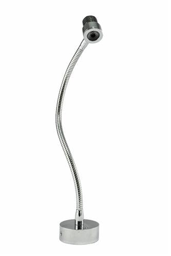 Prebit LED flexlamp 02 chroom 12/24V warm wit 44°