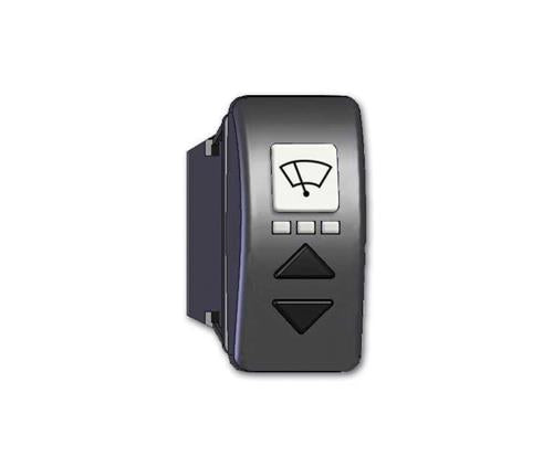 EWT schakelaar 12/24V max 12A bedraad voor 2 wisser