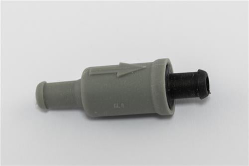 EWT terugslagklep grijs rubber leiding