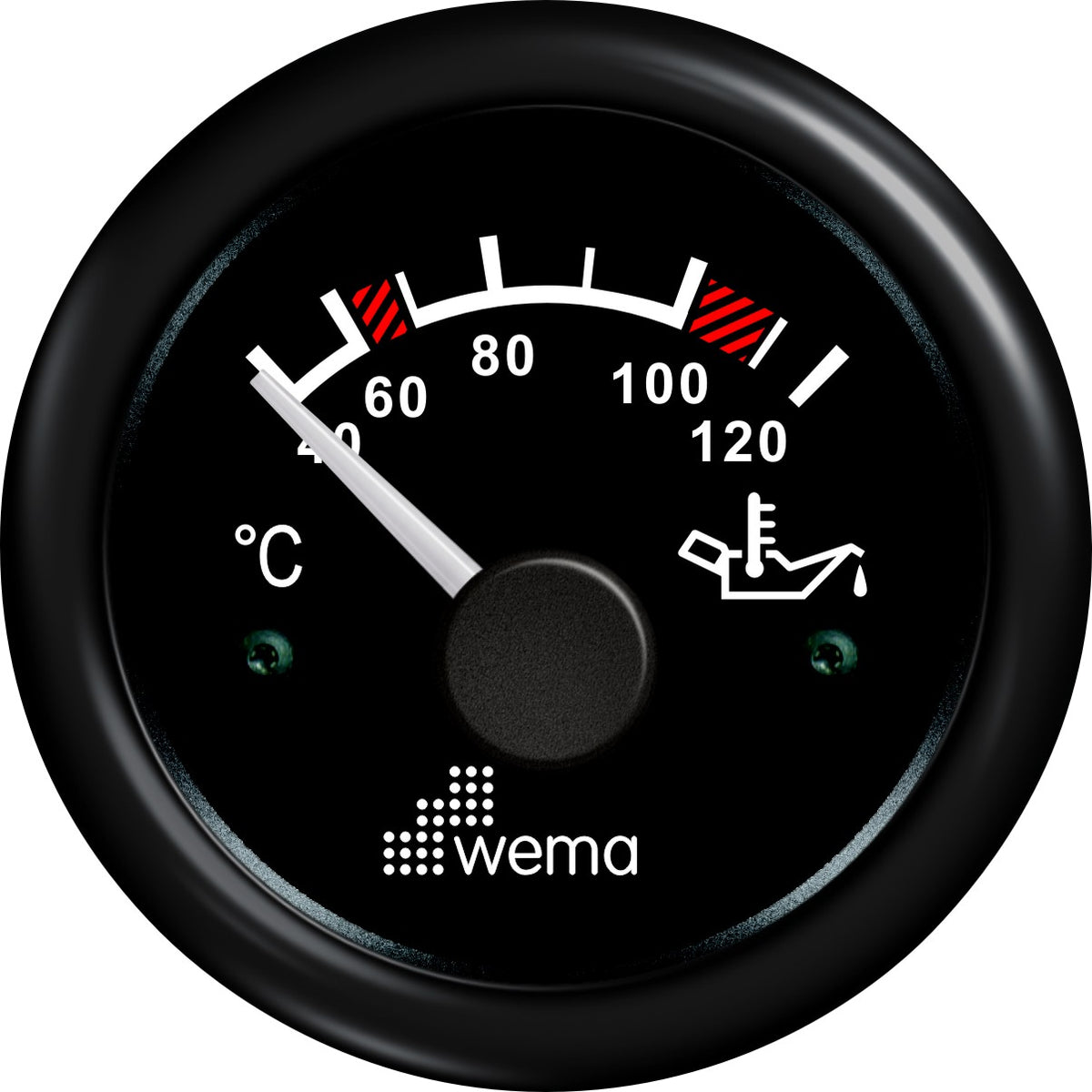 Wema Olie temperatuur zwart