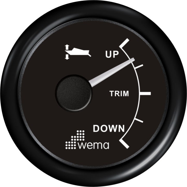 Motor trim meter zwart