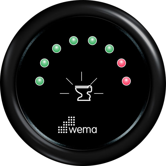 Tankmeter vuilwater 8 led