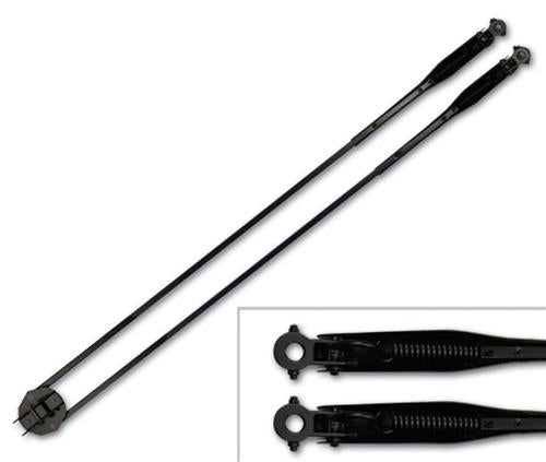 EWT vaste parallelarm 850mm gecoat/breed voor 240BS