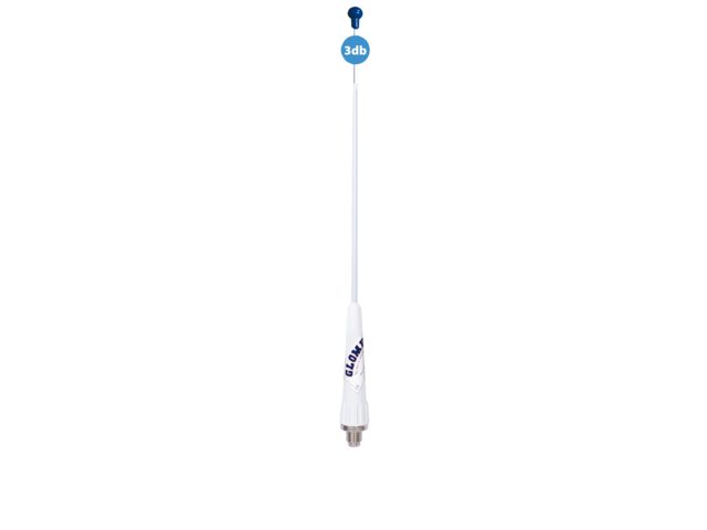 Glomex VHF Antenne RA106 GRP PB 0,9 m