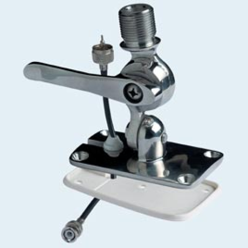 Antennevoet rvs standaard 1”x14 draad RA166/23