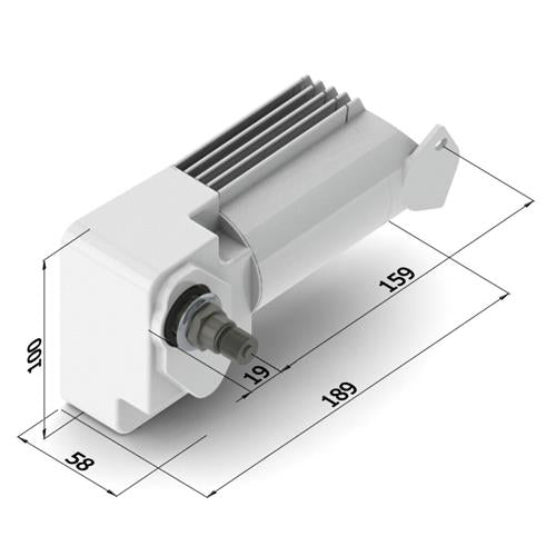 EWT ruitenwisser 215BD 12V 75mm as-zwart-massavrij