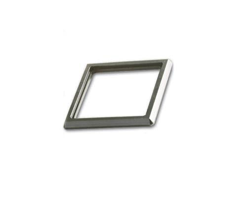 EWT opbouwflens 6mm grijs voor 216324