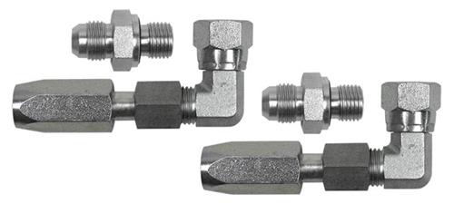 Lecomble & Schmitt fittingset haaks 1/4″BSPP - ø8mm slang