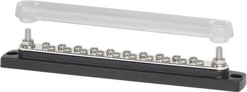 Blue Sea Systems busbar 20 gang common bus met deksel