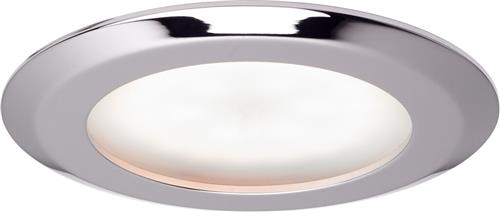 Prebit LED inbouwlamp EB22-1 slave chroom warm wit 10-30V 6W