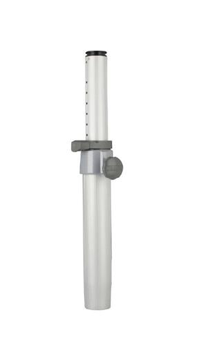 Zwaardvis stoelzuil handmatig ø76/60 545-780mm geanodiseerd