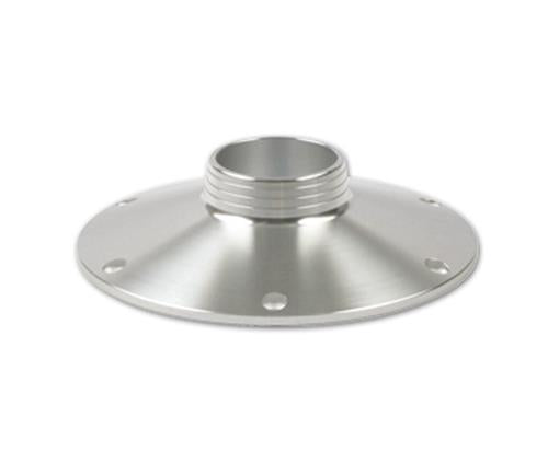 Zwaardvis opbouwflens ø250 / 60mm geanodiseerd