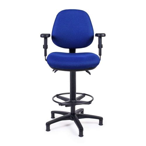 Hollex stuurstoel Delta I stof blauw