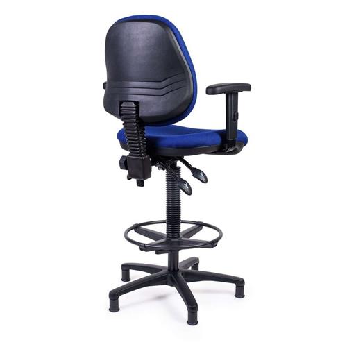 Hollex stuurstoel Delta I stof blauw