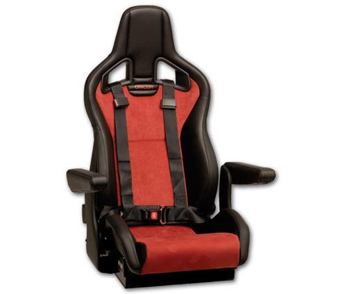 Recaro stoelkuip Offshore red
