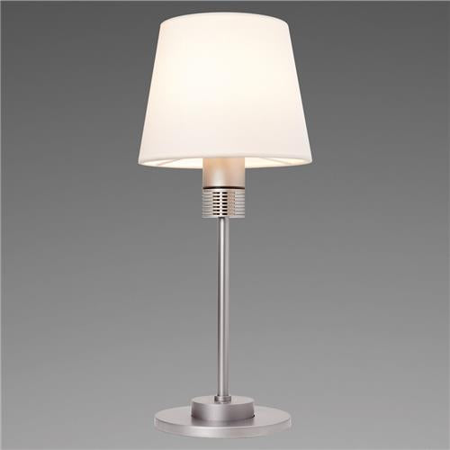Prebit LED tafellamp KATI mat chroom 12/24V warm wit dimbaar