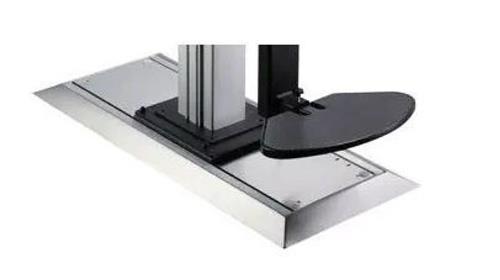 Cleemann deck-rail aluminium/rvs lengte 3.000mm