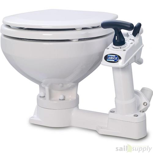 Jabsco toilet regular handbediend/grote pot