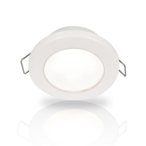 Hella EuroLED 75 inbouwspot 12V wit met wit licht veermontage