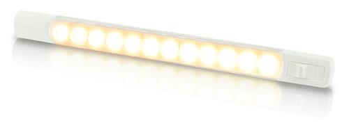 Hella surface strip lamp warm wit/rood 12V schakelaar