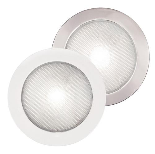 Hella EuroLED 150 inbouwspot 9-33V gepolijst rvs316 met wit licht