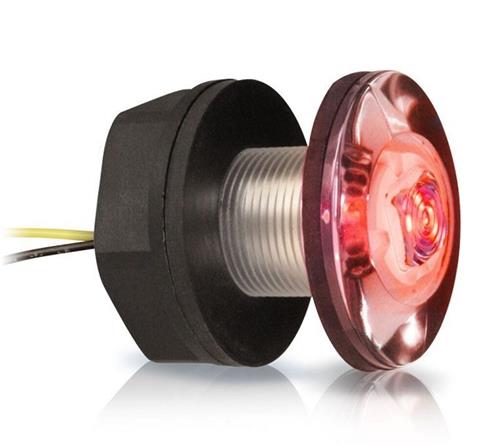 Hella LED Livewell lamp 12V rood