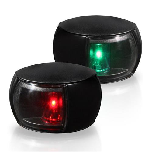 Hella NaviLED Compact stuurboordlicht/bakboordlicht zwart/helder