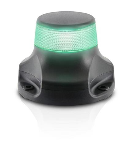 Hella NaviLED Pro rondschijnend groen 360° 12/24V 2NM zwart huis