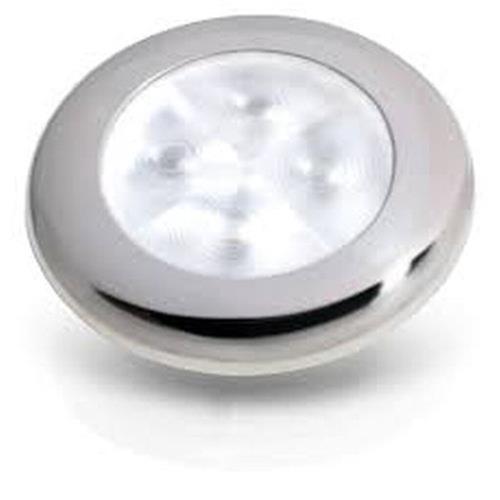 Hella inbouwlamp LED-HI 12V warm wit/rvs