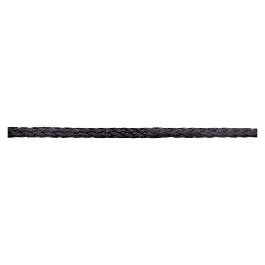 High strength UHMWPE lijn gecoat zwart 4mm 50m