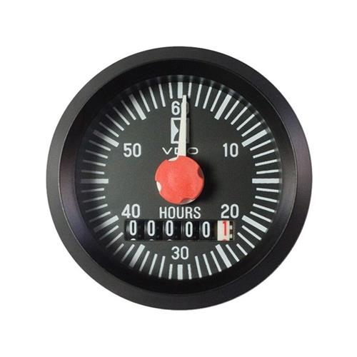 VDO Cockpit International urenteller 12V 52mm zonder wijzer