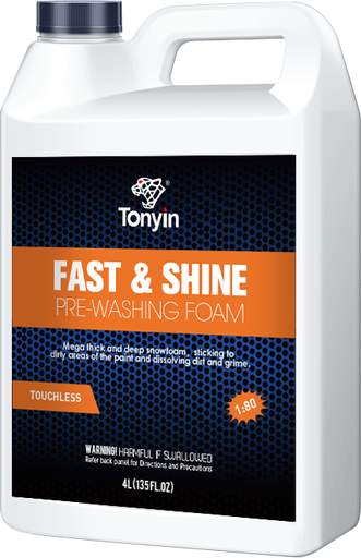 Tonyin Fast & Shine - Pre-washing Foam – 4 L