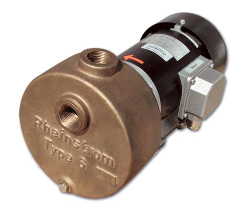 Rheinstrom dekwaspomp 6E 24V brons