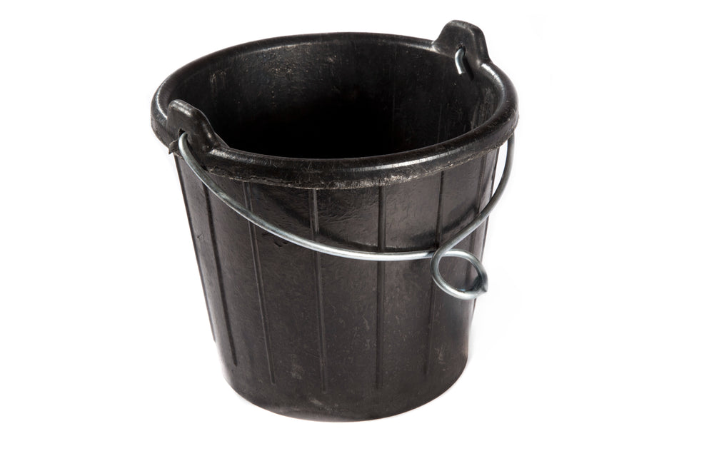 Puts rubber zwart 7L