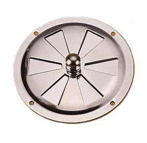Ventilatierooster rvs 127mm