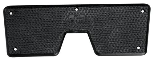Nuova Rade spiegelbeschermplaat 270x98mm zwart