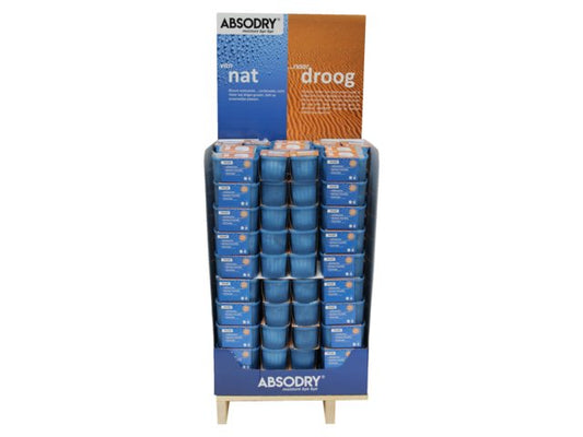 Vochtvanger mini compact 450gr x120 op 1/4 displaypallet