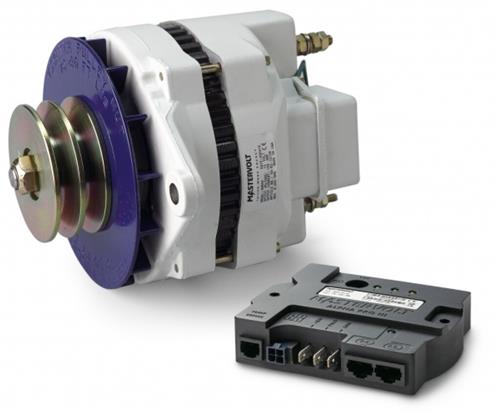 Mastervolt Alpha dynamo 12/130 incl. Alpha Pro III laadregelaar
