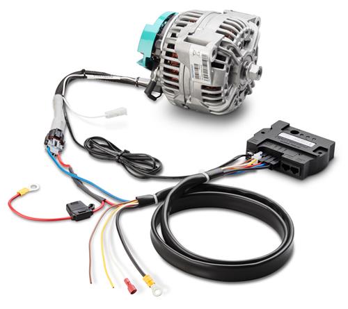 Mastervolt Alpha dynamo 12/130 incl. Alpha Pro III laadregelaar