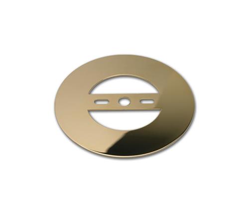 Prebit afdekring glanzend goud ø92mm